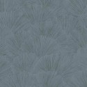 2-5716 - Papel Pintado floral japonés turquesa