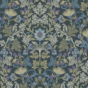 Papeldecor|Tapete schwarzer Marmor mit beigen Aderungen|Tapeten