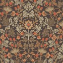 Papeldecor|Vliestapete Floral Retro Braun|Tapeten