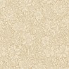 Papel pintado flores vintage beige dorado - 2-5732