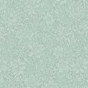 Papeldecor|Papel pintado flores grandes verde menta|Papel Pintado