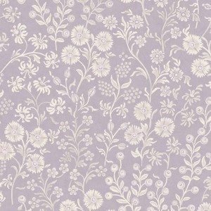 Grandeco|Papier peint romantique petites fleurs blanches|Romantique