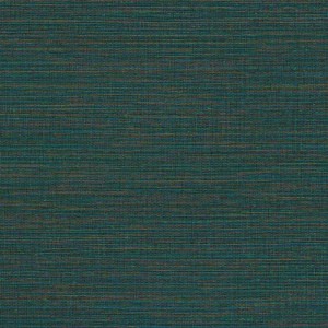 Elitis|Turquoise wallpaper with artisanal wicker texture|Wallpaper
