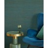 Papeldecor|Wallpaper turquoise raffia mat fabric|Wallpaper