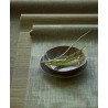 Papeldecor|Papel pintado textura lino verde|Papel Pintado
