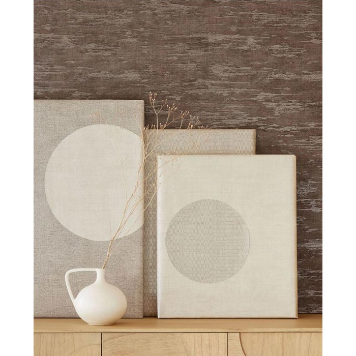 Papeldecor|Vinyl-Seidentapete mit Metallic-Glanz|Tapeten